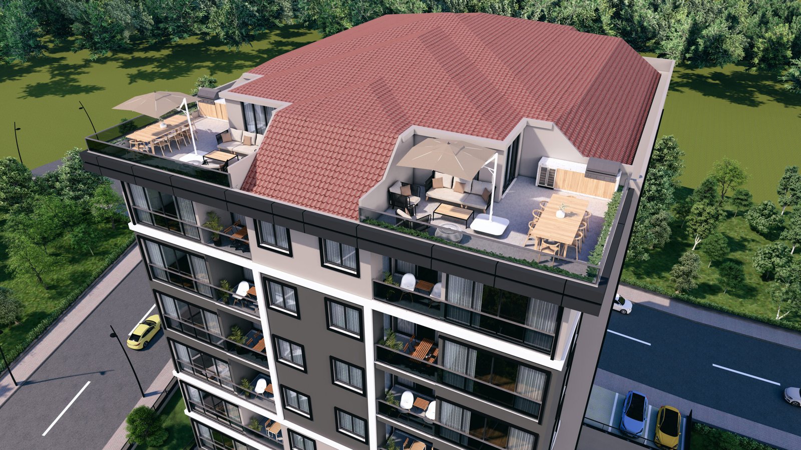 PORTRE DEKOR -_ÖN-TUZLA DUBLEKS TERAS